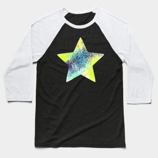 Star Abstract 2 Baseball T-Shirt